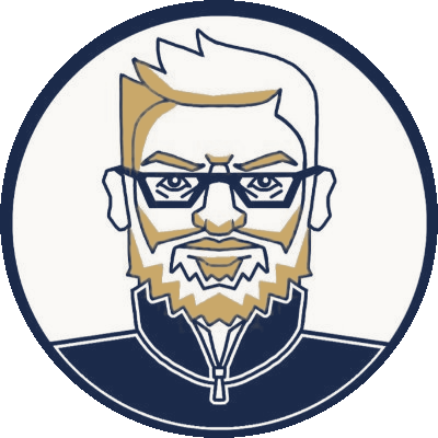 Illustrated portrait of Fabian Alsultany